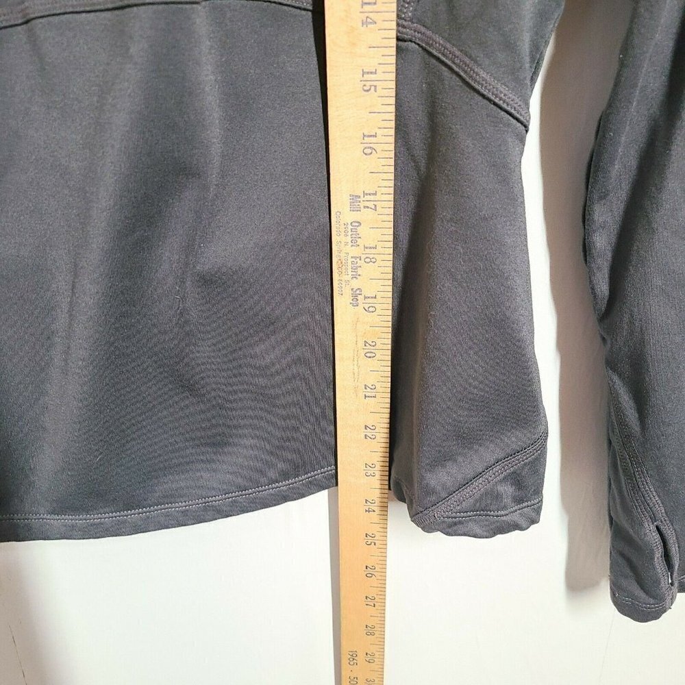 Athleta Women's Athletic Jacket Lightweight Pullover Quarter Zip Gray Size Small - Picture 9 of 9